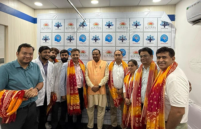 Health Camp in association with Arogyadham, Shakarpur